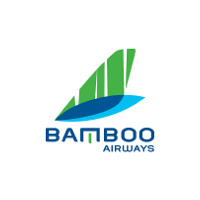 The logo for flight company 'Bamboo Airways'.