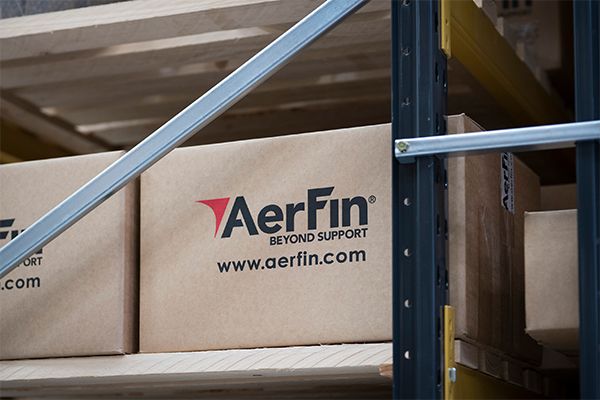Cardboard box with Aerfin logo.jpeg